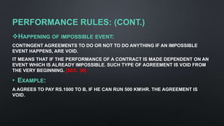 Contingent and quasi contract detailed | PPTX