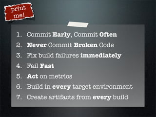 Continuous Integration