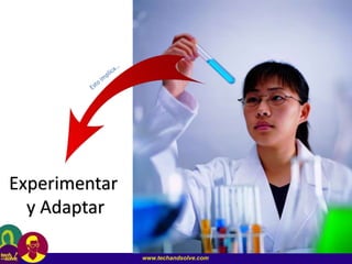 www.techandsolve.com
Experimentar
y Adaptar
 
