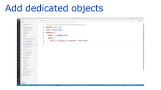 Add dedicated objects
 