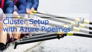 Cluster Setup
with Azure Pipelines
 