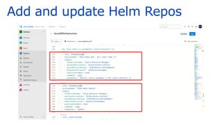 Add and update Helm Repos
 