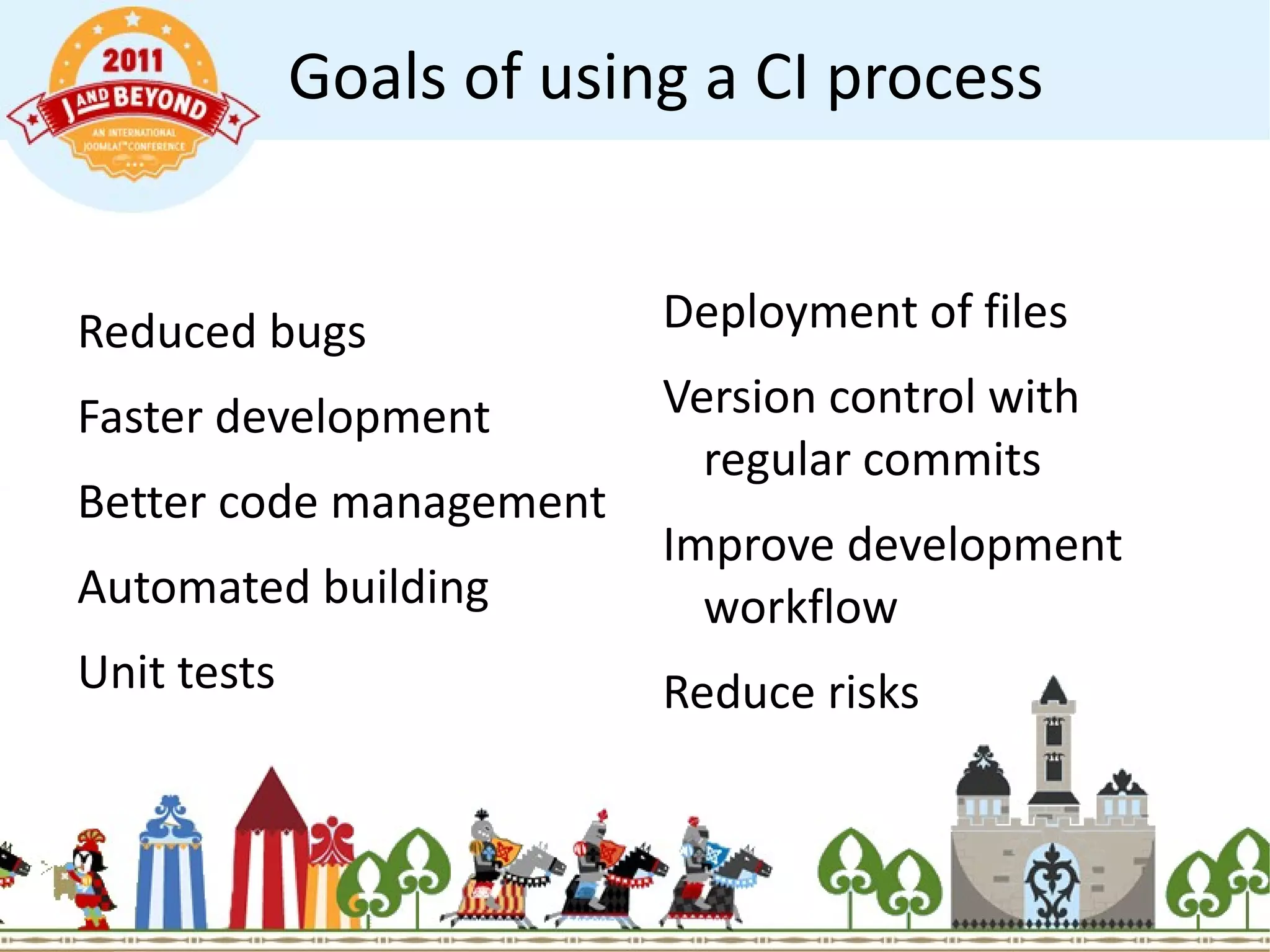 Programmed individual parts separately 