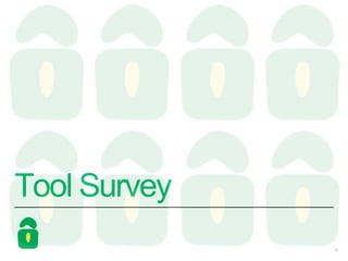 Tool Survey
19
 
