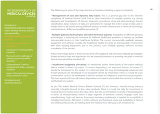 Medical Devices, Interoperability & eHealth Standardization | PDF