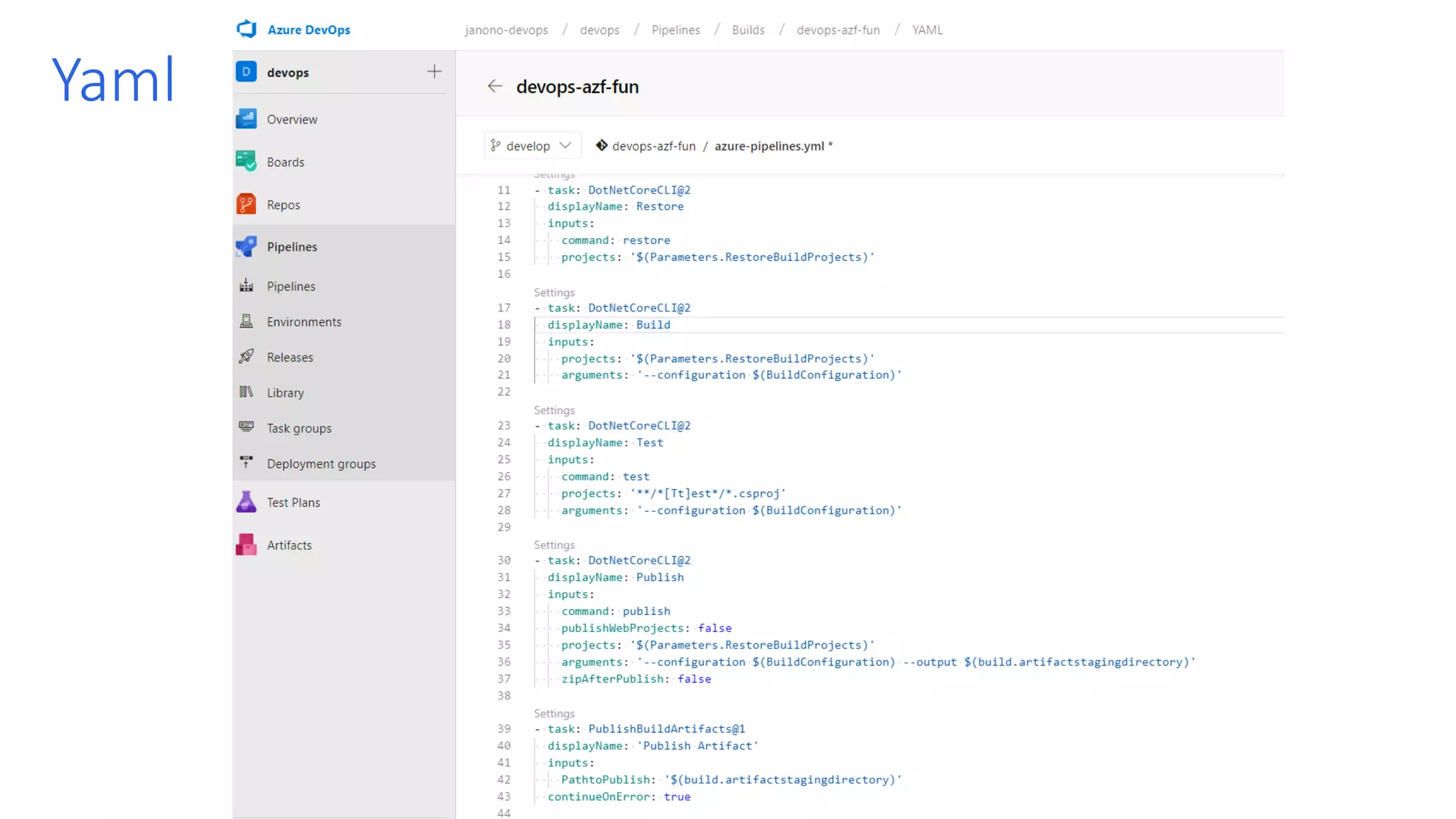 Yaml 