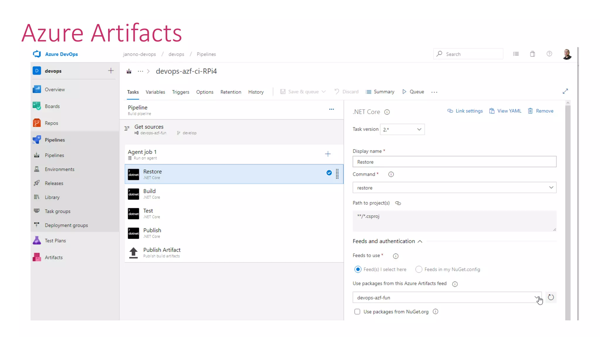 Azure Artifacts 