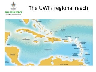 The UWI’s regional reach
 