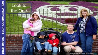 Image credit: Scott Schrantz [link]
Look to
the One
 