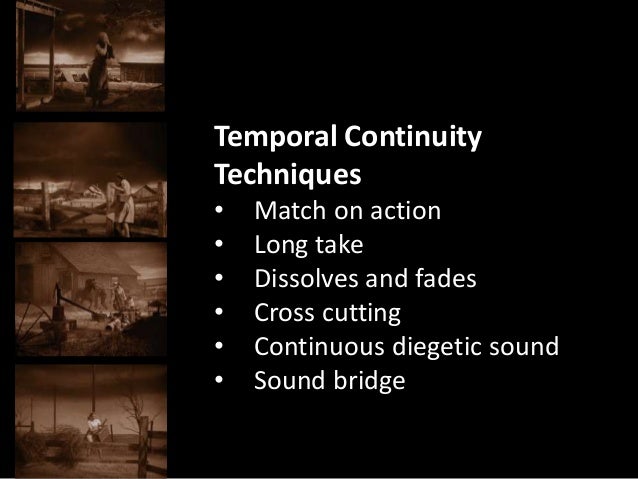 editing continuity and discontinuity discontinuity editing