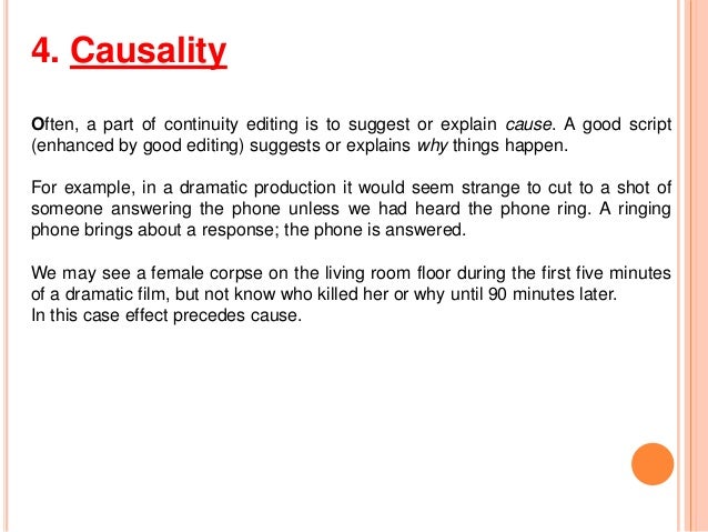 continuity editing