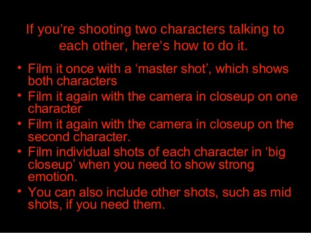 continuity editing
