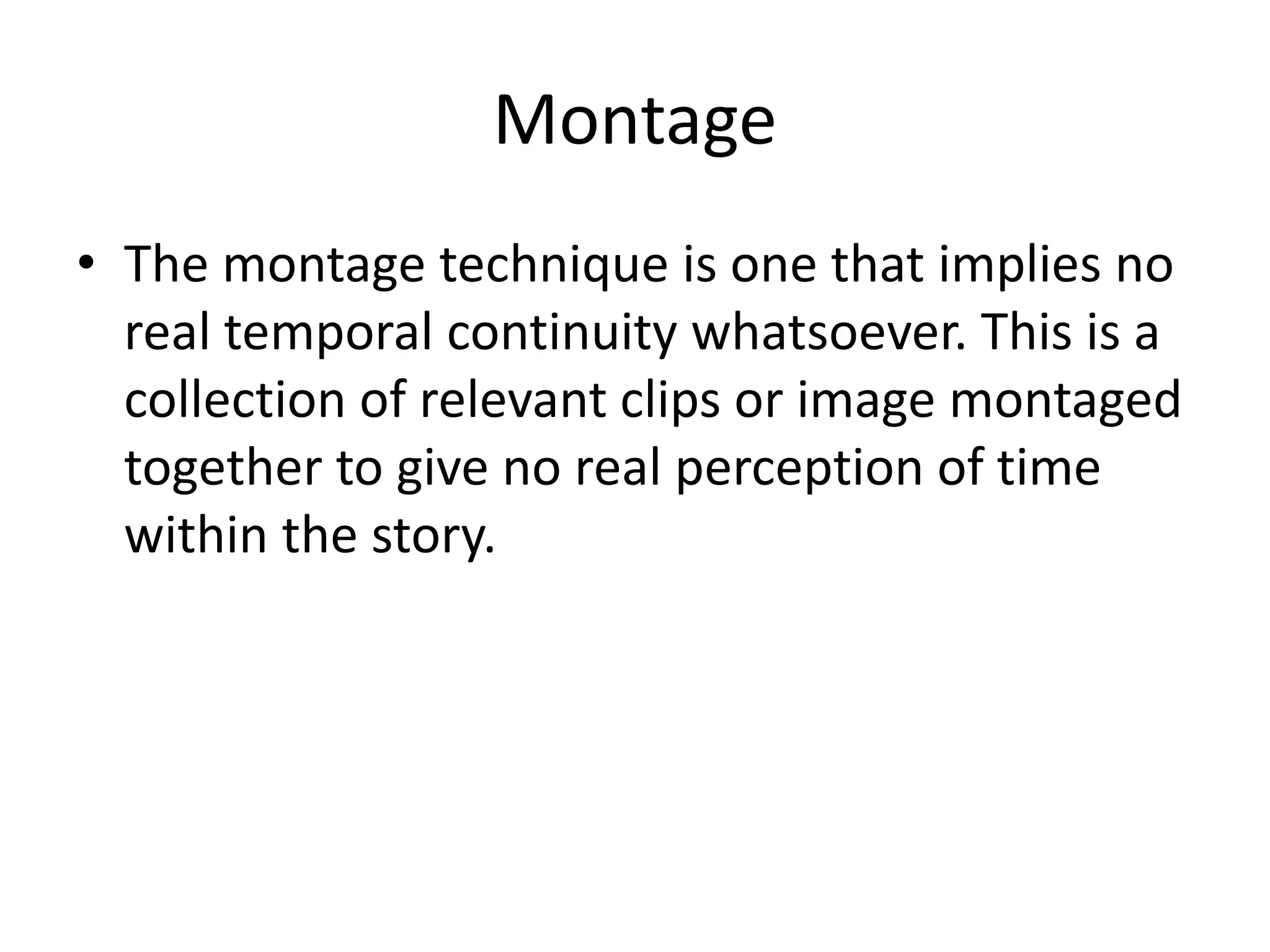 Continuity Editing PPT 