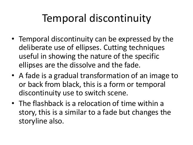 continuity editing