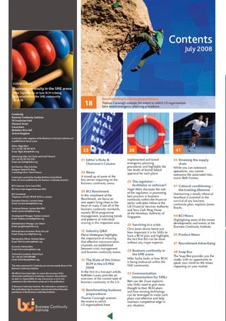 Continuity july 2008