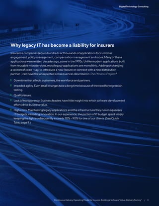 Continuous Delivery Operating Model for Insurers: Building a Software ...