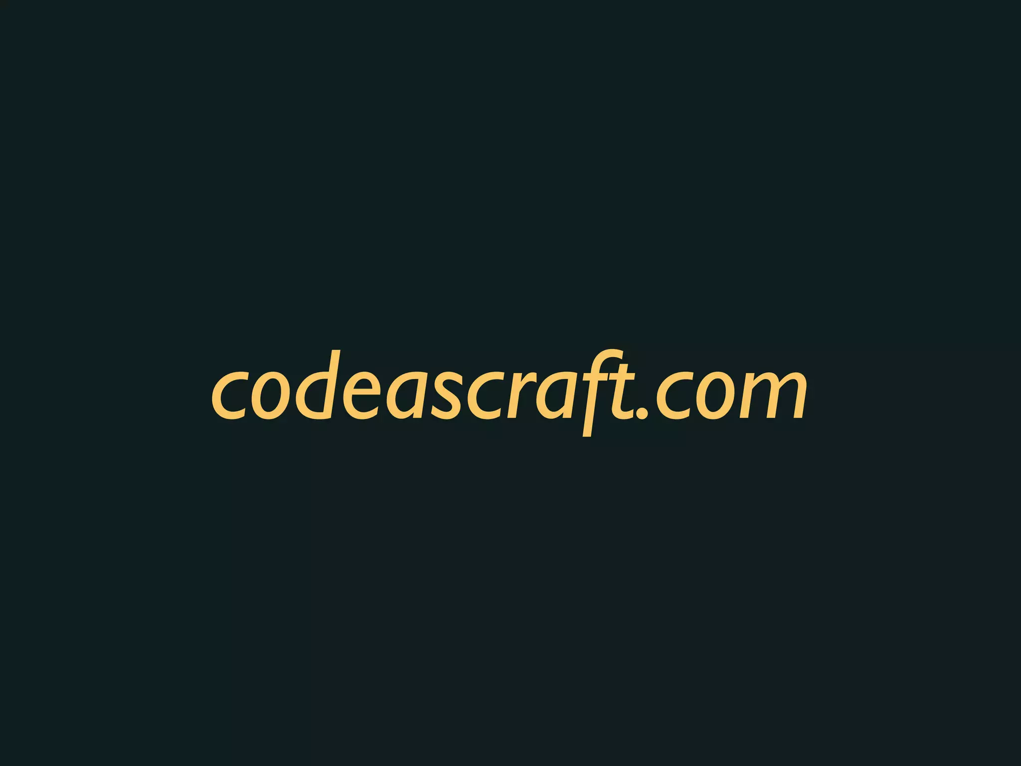 codeascraft.com
 