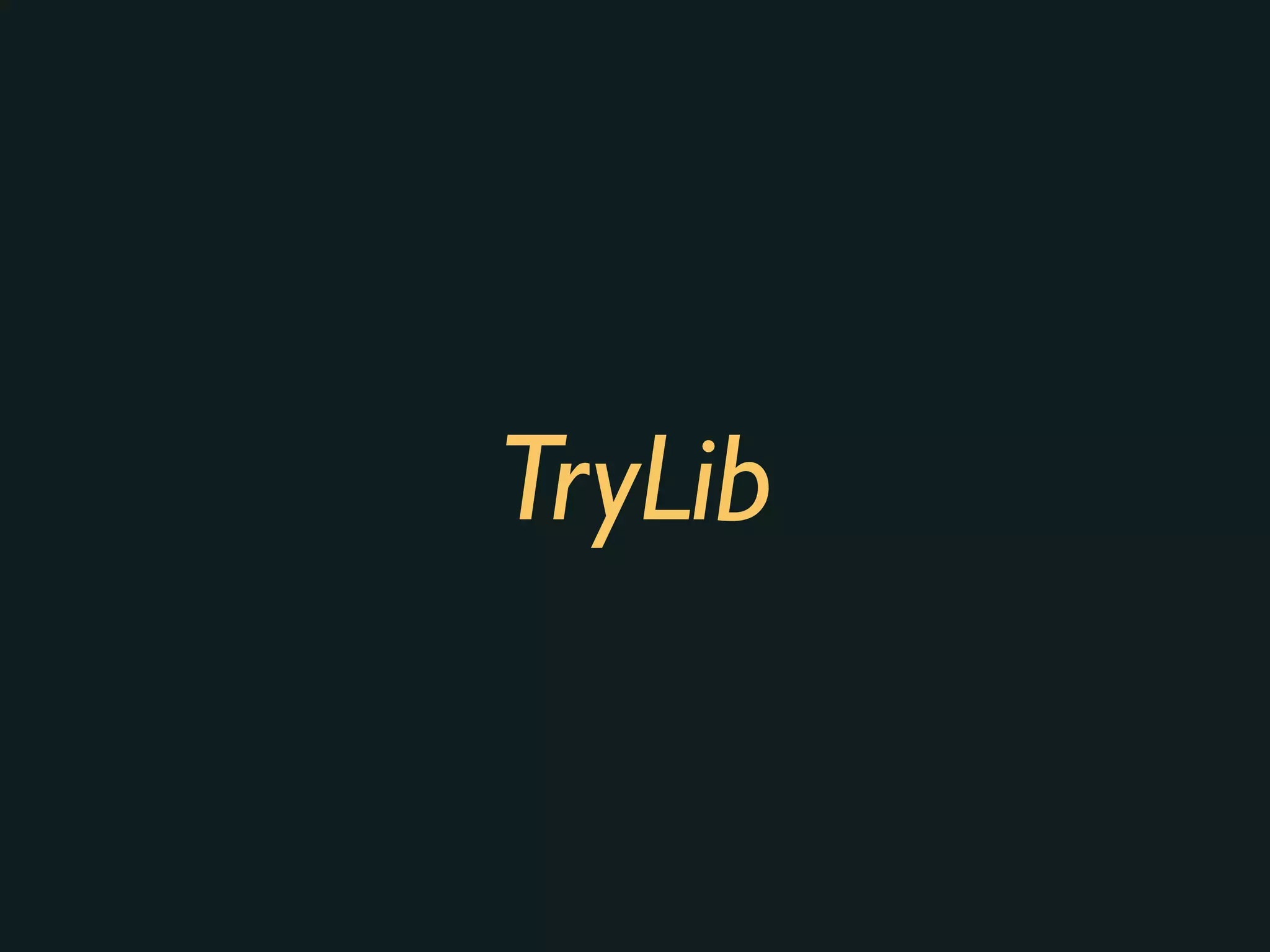 TryLib
 