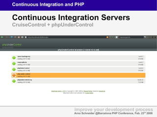 Continuous Integration and PHP | ODP