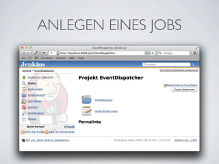 ANLEGEN EINES JOBS
 