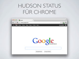 HUDSON STATUS
 FÜR CHROME
 