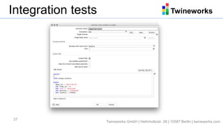 Continuous ETL Testing for Pentaho Data Integration (kettle) Slide 37