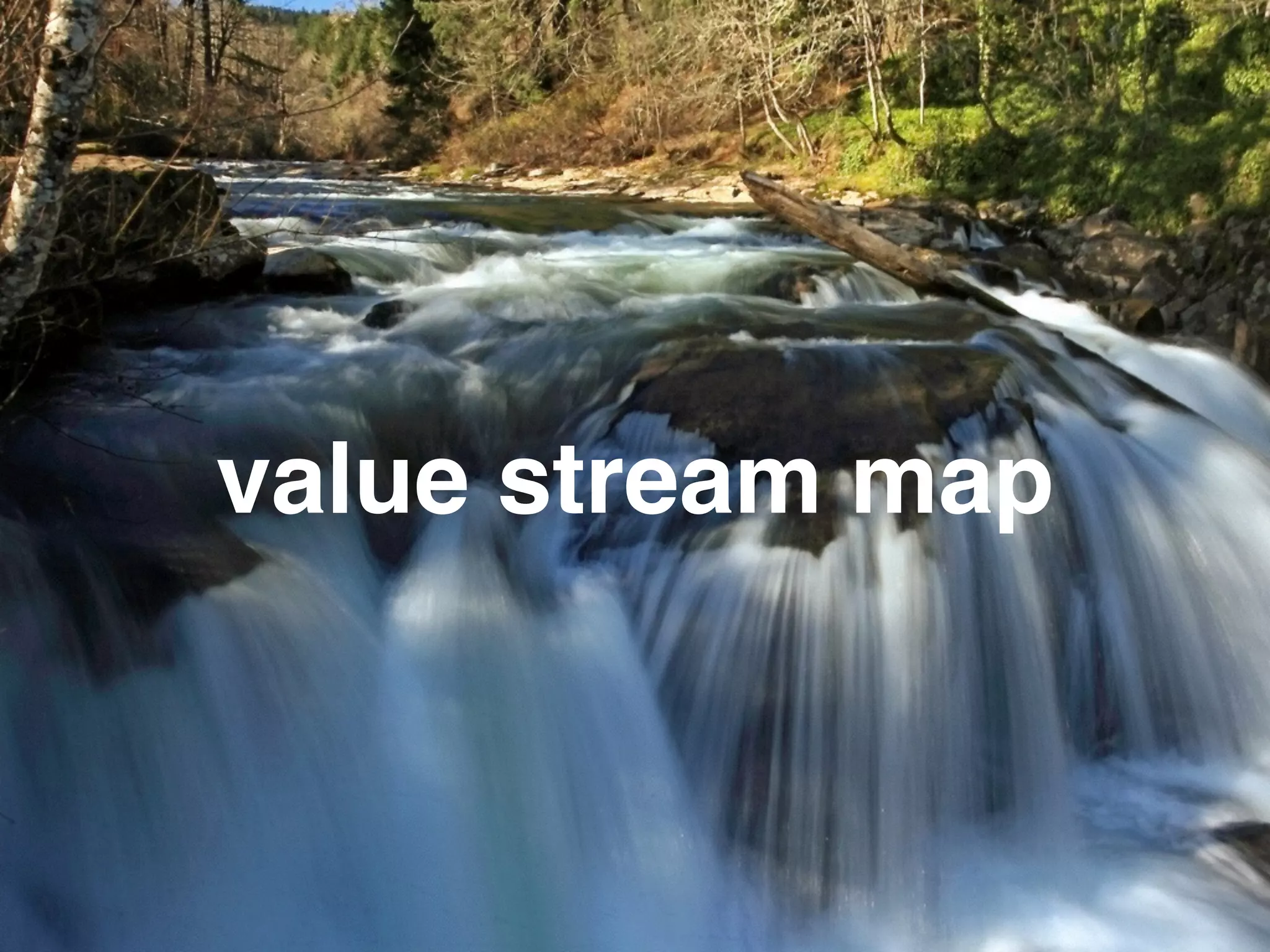 value stream map 