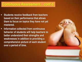 Continuous Assessment | PPTX