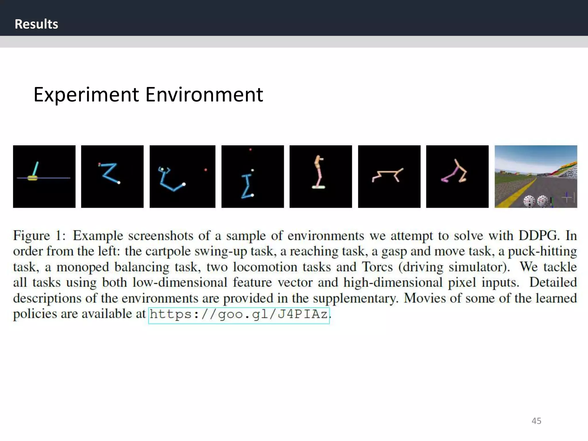 Results
45
Experiment Environment
 