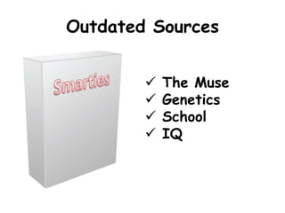 Where does creativity come from?