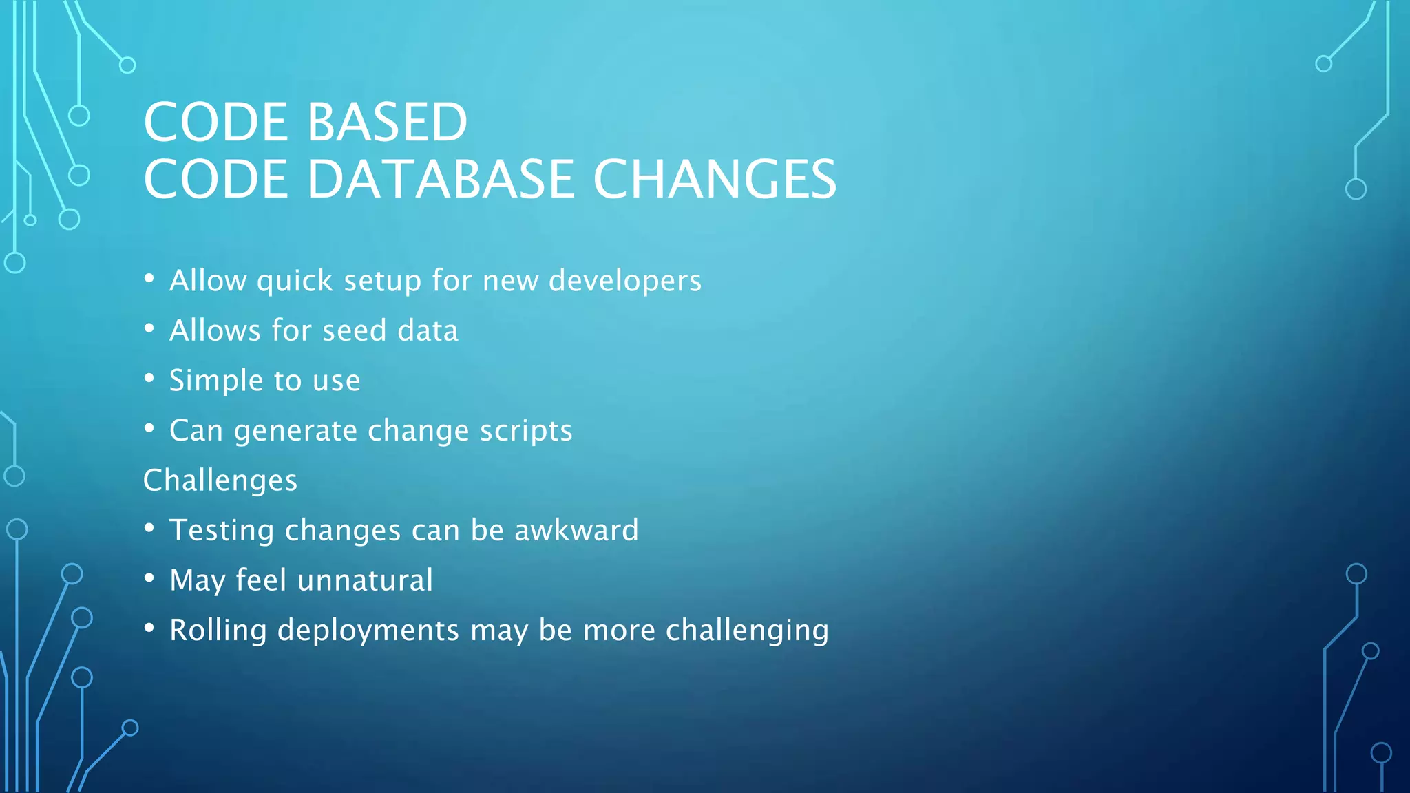 Continuous database deployment | PPTX