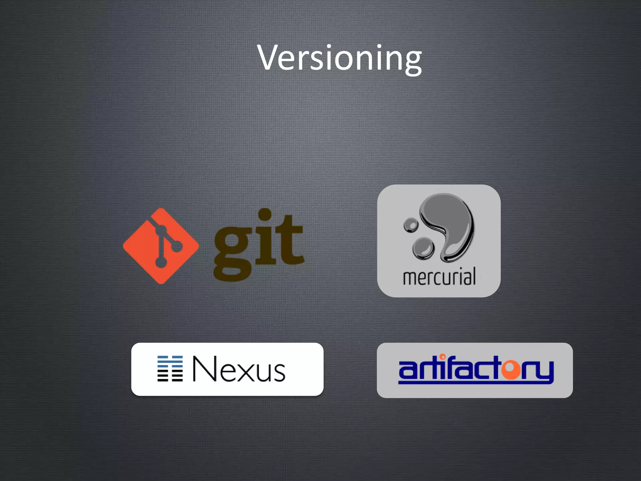 Versioning
 