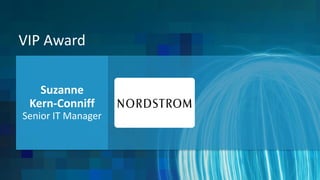 VIP Award
Suzanne
Kern-Conniff
Senior IT Manager
 