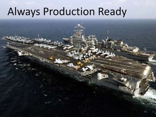 Always Production Ready




                          15
 