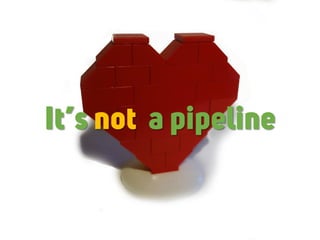 It’s not a pipeline
 