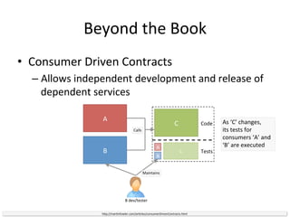 Deployment Pipeline
Agile / Lean / DevOps / Culture
Configuration
Management
Testing
Deployment
Automation
Disciplined
Development
Risk Management
Continuous Integration
Building Blocks
 