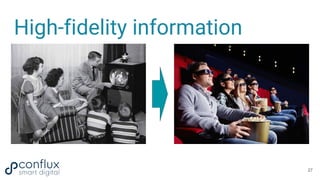 27
High-fidelity information
 