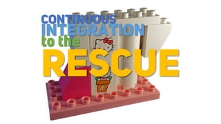 INTEGRATION
CONTINUOUS
RESCUE
to the
 