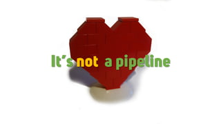It’s not a pipeline
 