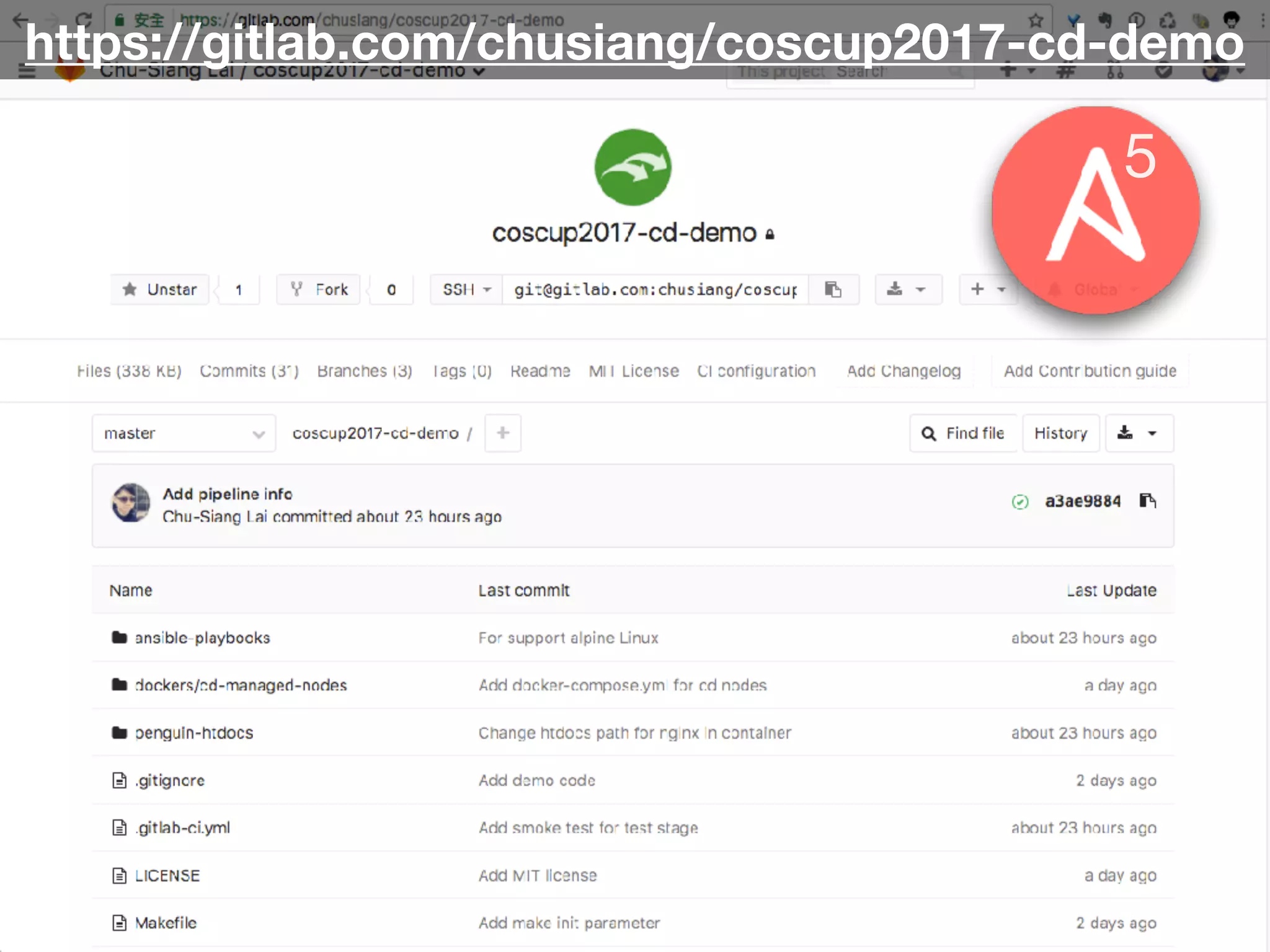 https://gitlab.com/chusiang/coscup2017-cd-demo
5
 