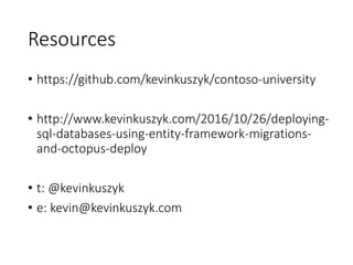 dotnetsheff: Continuous delivery with Team City and Octopus Deploy | PPT