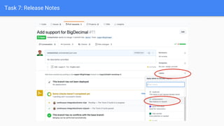 Task 7: Release Notes
 