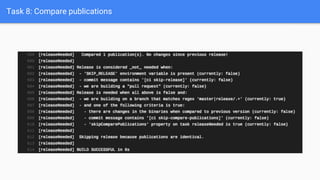 Task 8: Compare publications
 