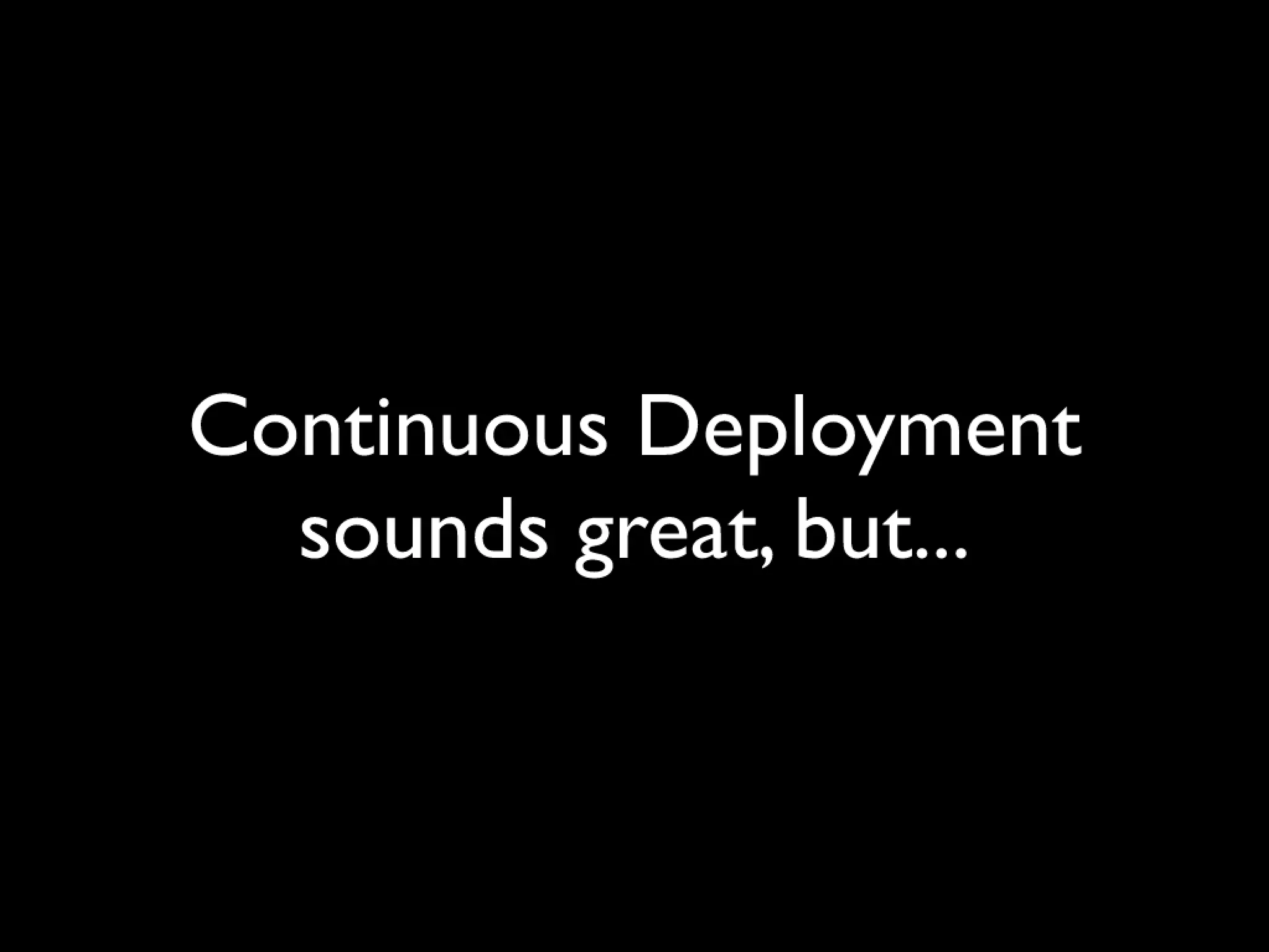 Continuous Deployment - Lean LA