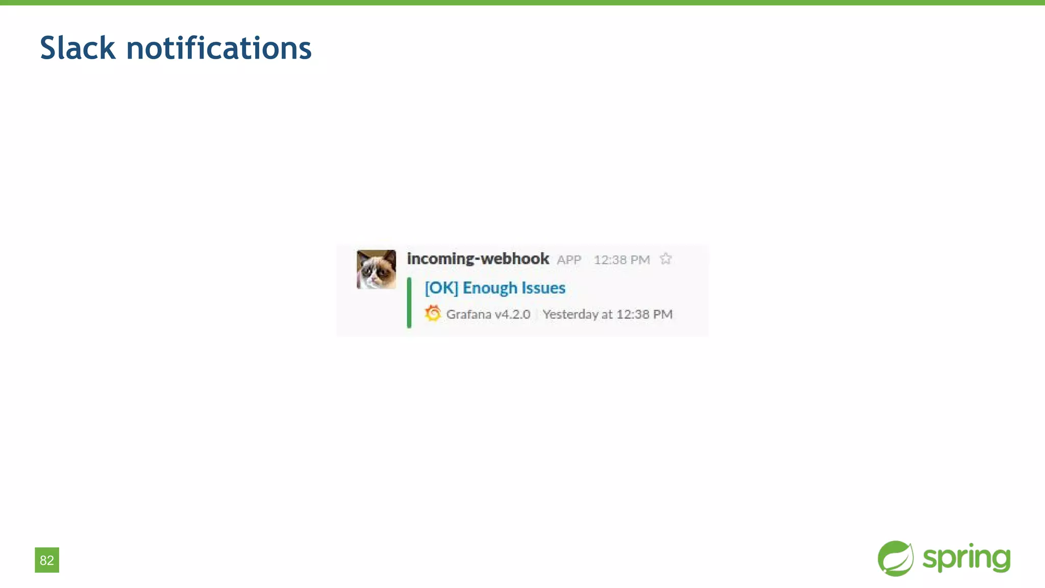 82
Slack notifications
 