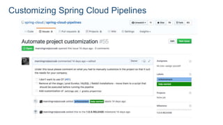 Customizing Spring Cloud Pipelines
 
