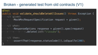 Broken - generated test from old contracts (V1)
 