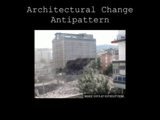 Architectural Change
     Antipattern
 