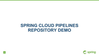 55
SPRING CLOUD PIPELINES
REPOSITORY DEMO
 