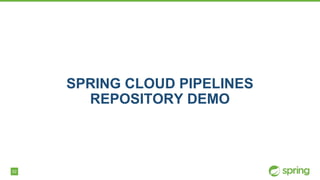 52
SPRING CLOUD PIPELINES
REPOSITORY DEMO
 